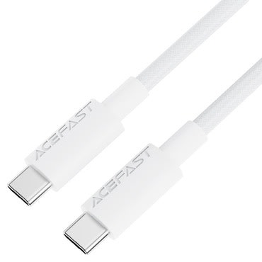 Pleten 60W USB-C kabel Acefast C18-03 za hitro polnjenje - 1.2 m - bel Pleten 60W USB-C kabel Acefast C18-03 za hitro polnjenje - 1.2 m - bel