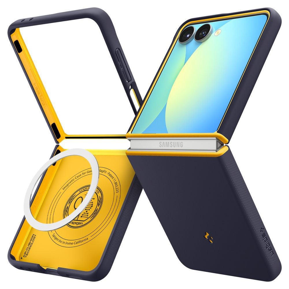 Ovitek Spigen "Nano Pop Mag" za Samsung Galaxy Z Flip7 - Blueberry Navy