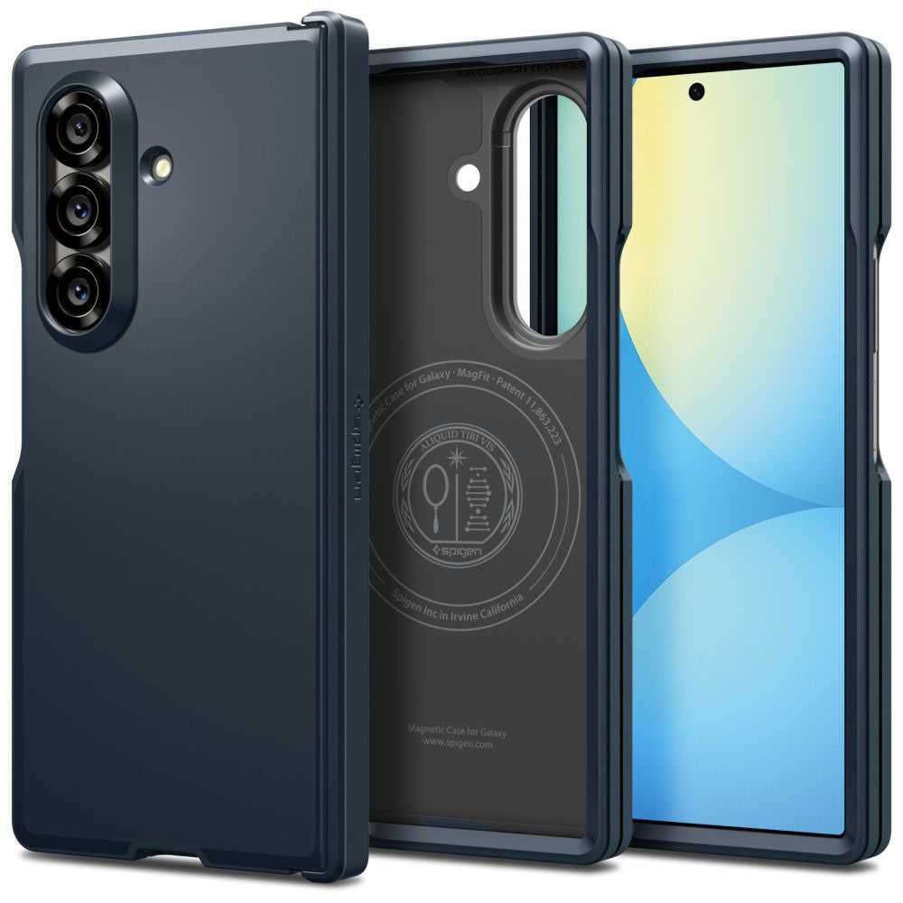 Ovitek Spigen "Tough Armor MagFit Pro" za Samsung Galaxy Z Fold7 - metal slate