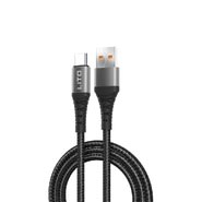 USB-A v USB-C polnilni in podatkovni kabel Lito "LD08T" s hitrim polnjenjem - 2m - črn USB-A v USB-C polnilni in podatkovni kabel Lito "LD08T" s hitrim polnjenjem - 2m - črn
