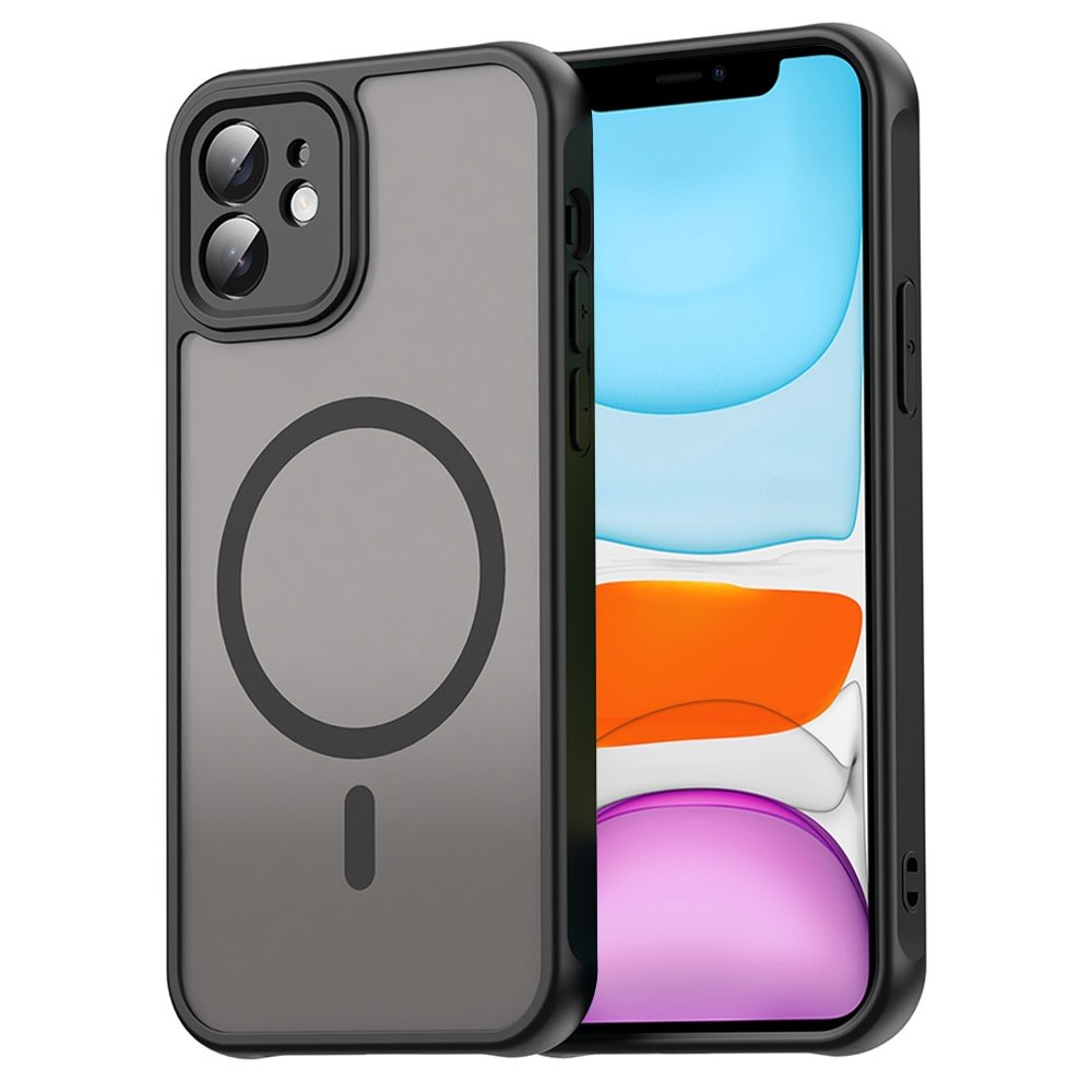 Hibridni ovitek "HaloFrost II MagSafe" za iPhone 11 - black