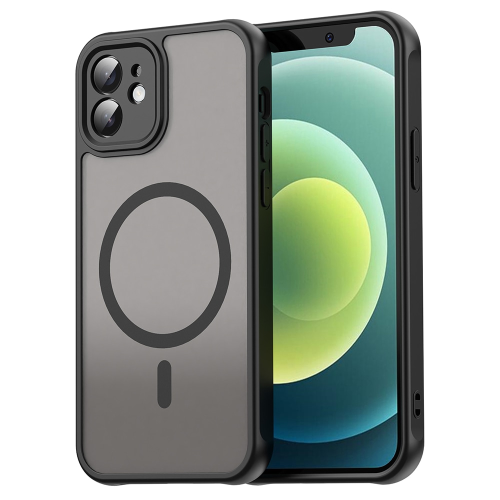 Hibridni ovitek "HaloFrost II MagSafe" za iPhone 12 - black