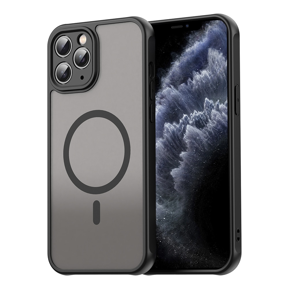 Hibridni ovitek "HaloFrost II MagSafe" za iPhone 11 Pro - black