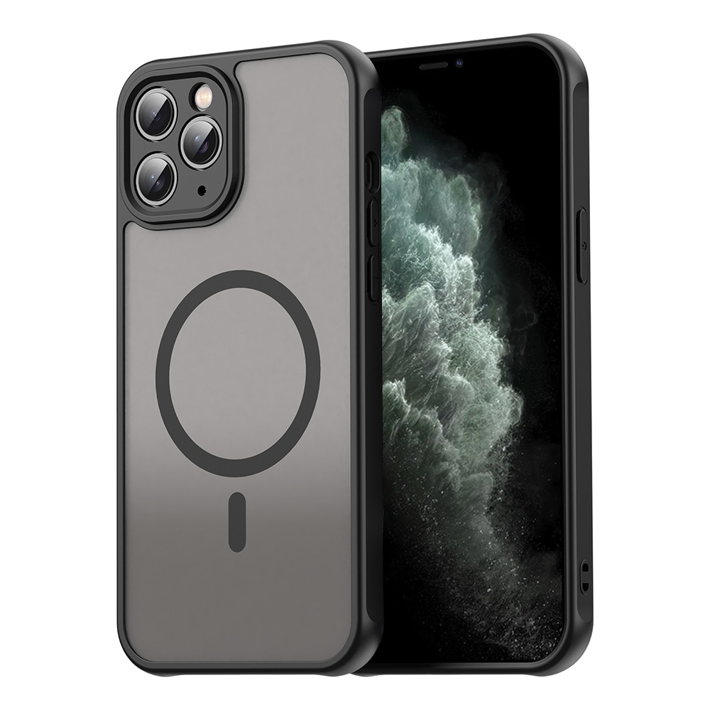 Hibridni ovitek "HaloFrost II MagSafe" za iPhone 11 Pro Max - black