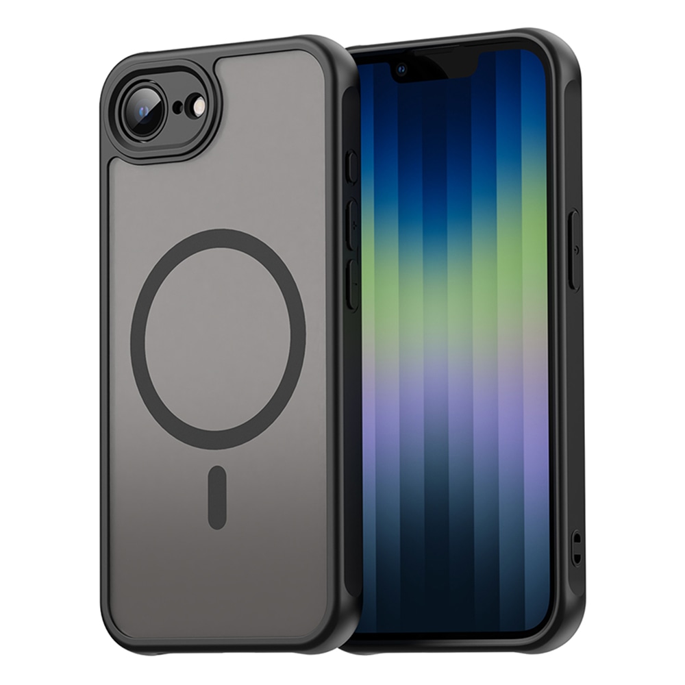 Hibridni ovitek "HaloFrost II MagSafe" za iPhone 16e - black