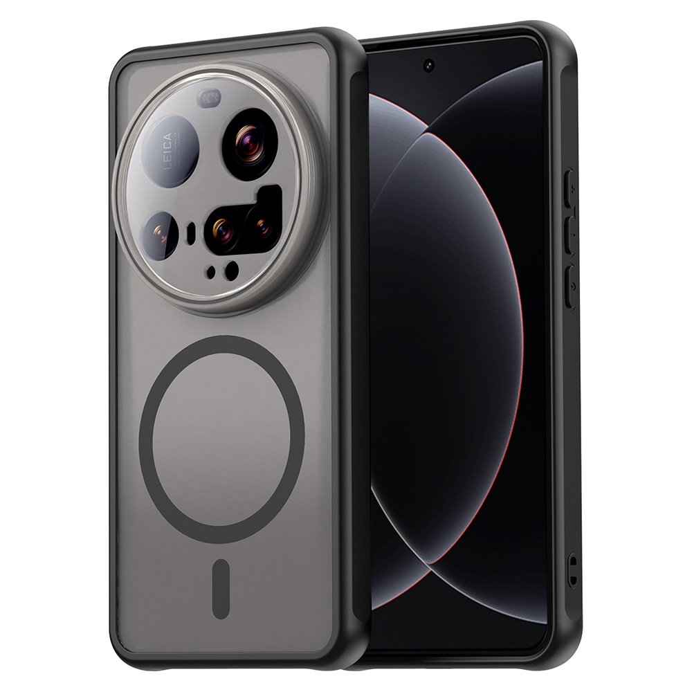 Hibridni ovitek "HaloFrost II MagSafe" za Xiaomi 15 Ultra - black