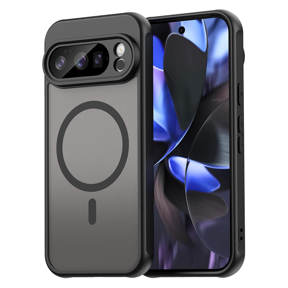 Hibridni ovitek "HaloFrost II MagSafe" za Google Pixel 10 Pro - black