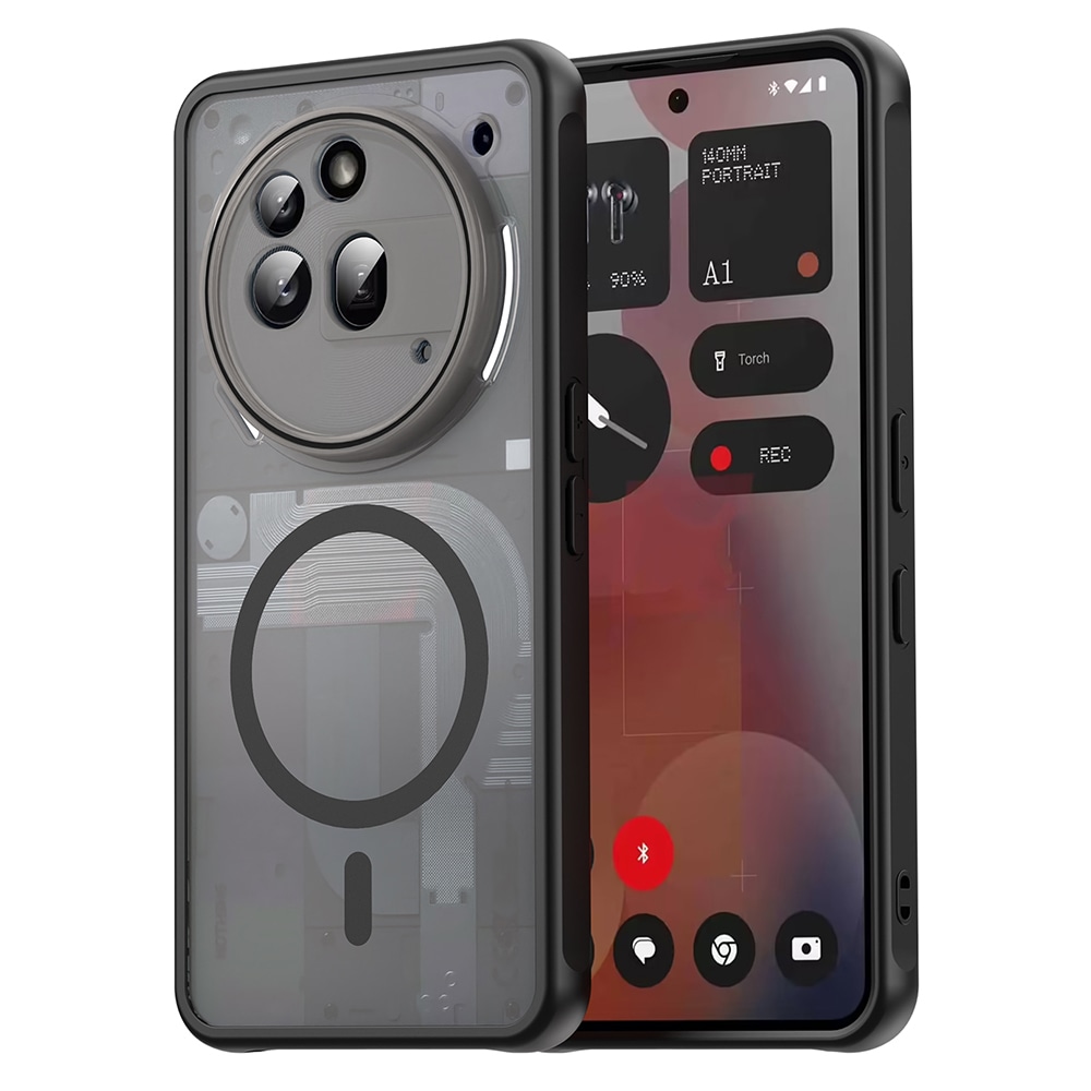 Hibridni ovitek "HaloFrost II MagSafe" za Nothing Phone (3a) Pro - black