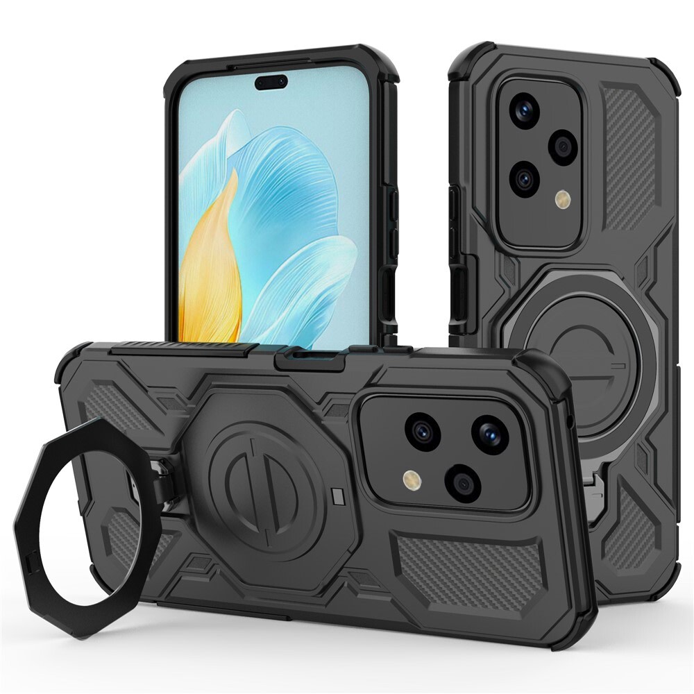 Hibridni ovitek "Carbon Shield Pro" za Honor 200 Lite - black