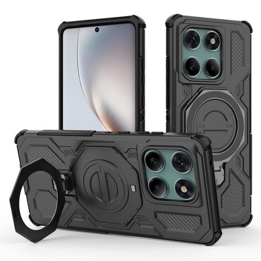 Hibridni ovitek "Carbon Shield Pro" za Motorola Edge 60 / Edge 60 Fusion - black