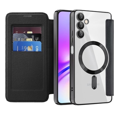 Etui "SmartMag Book" z Magsafe tehnologijo in RFID denarnico za Samsung Galaxy A05s - black