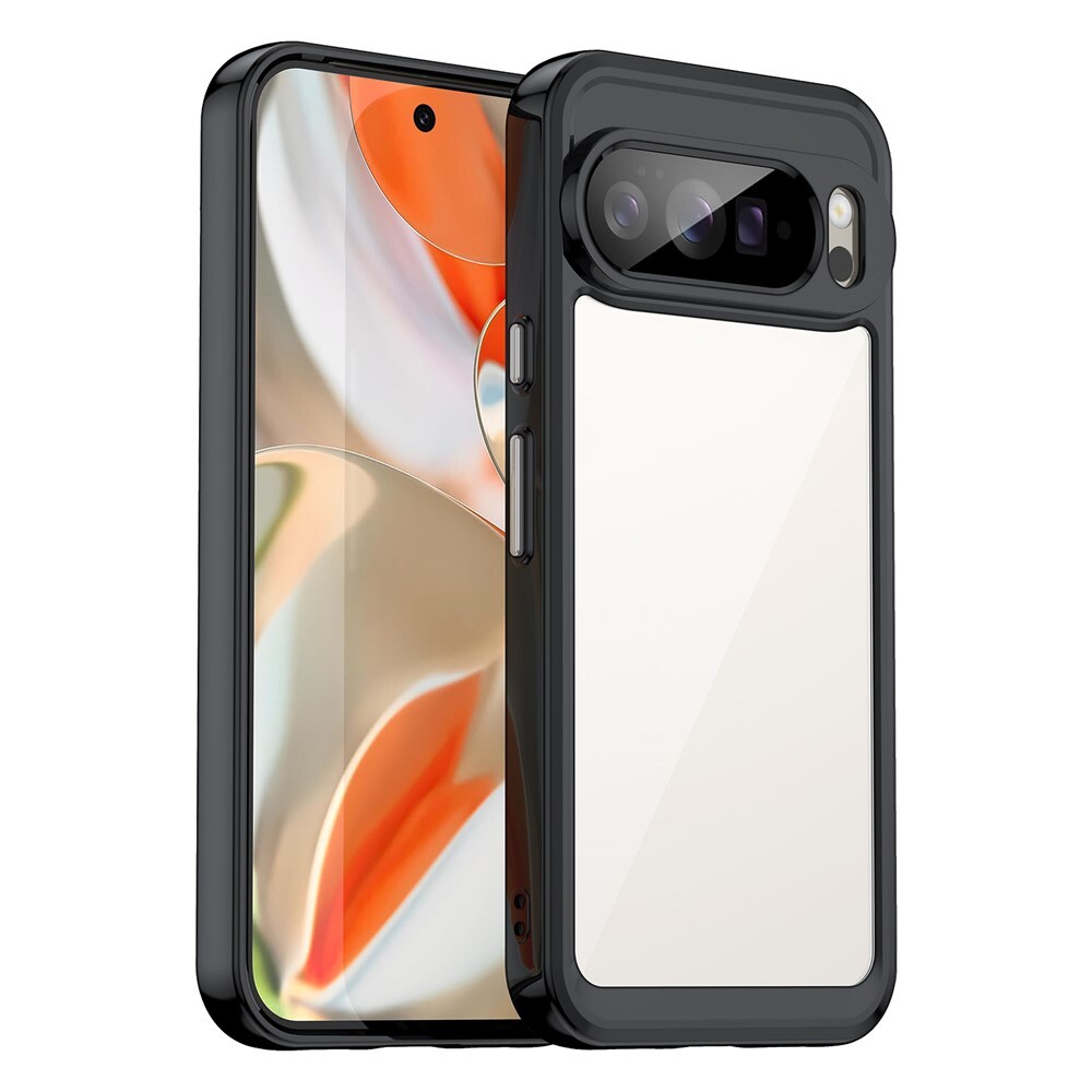 Hibriden ovitek "Frame Shield" za Google Pixel 10 Pro XL - črn