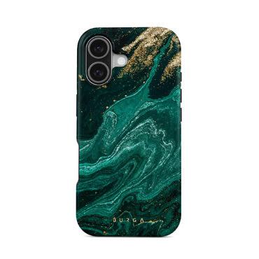 Premium ovitek Burga Tough MagSafe "Emerald Pool" za iPhone 17