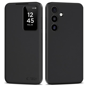 Etui Tech-Protect "Smart Wallet" za Samsung Galaxy S25 - matte black Etui Tech-Protect "Smart Wallet" za Samsung Galaxy S25 - matte black