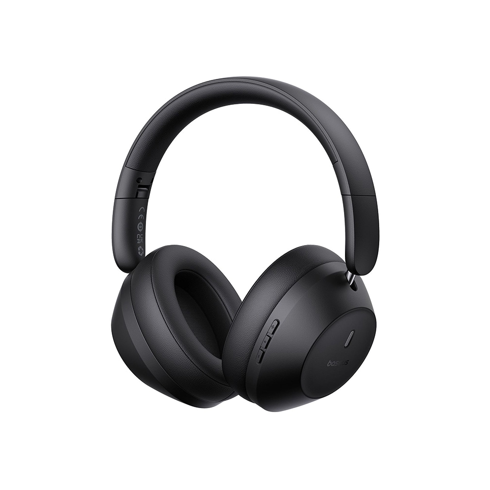 Bluetooth Over-Ear slušalke Baseus Bass 30 Max z 50 ur baterije in zložljivim dizajnom - cosmic black