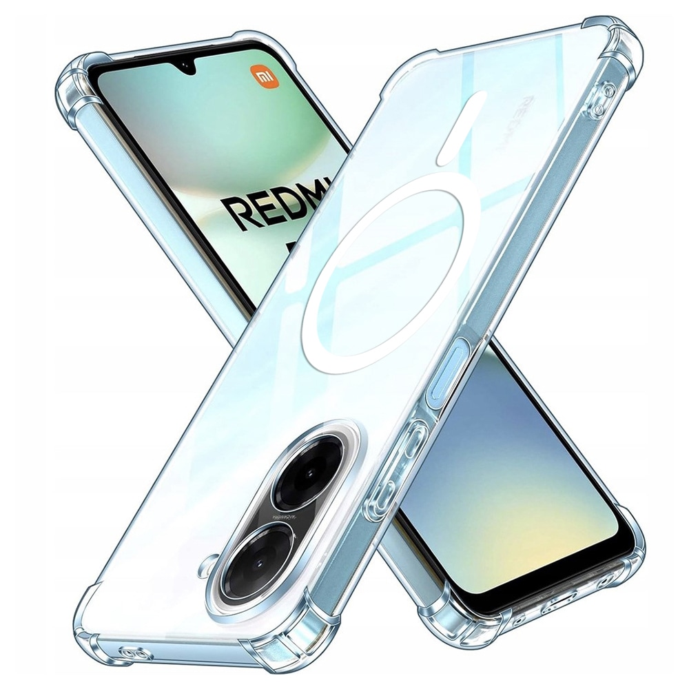 Hibridni ovitek Techsuit "Shockproof MagSafe" za Xiaomi Redmi A5 - clear