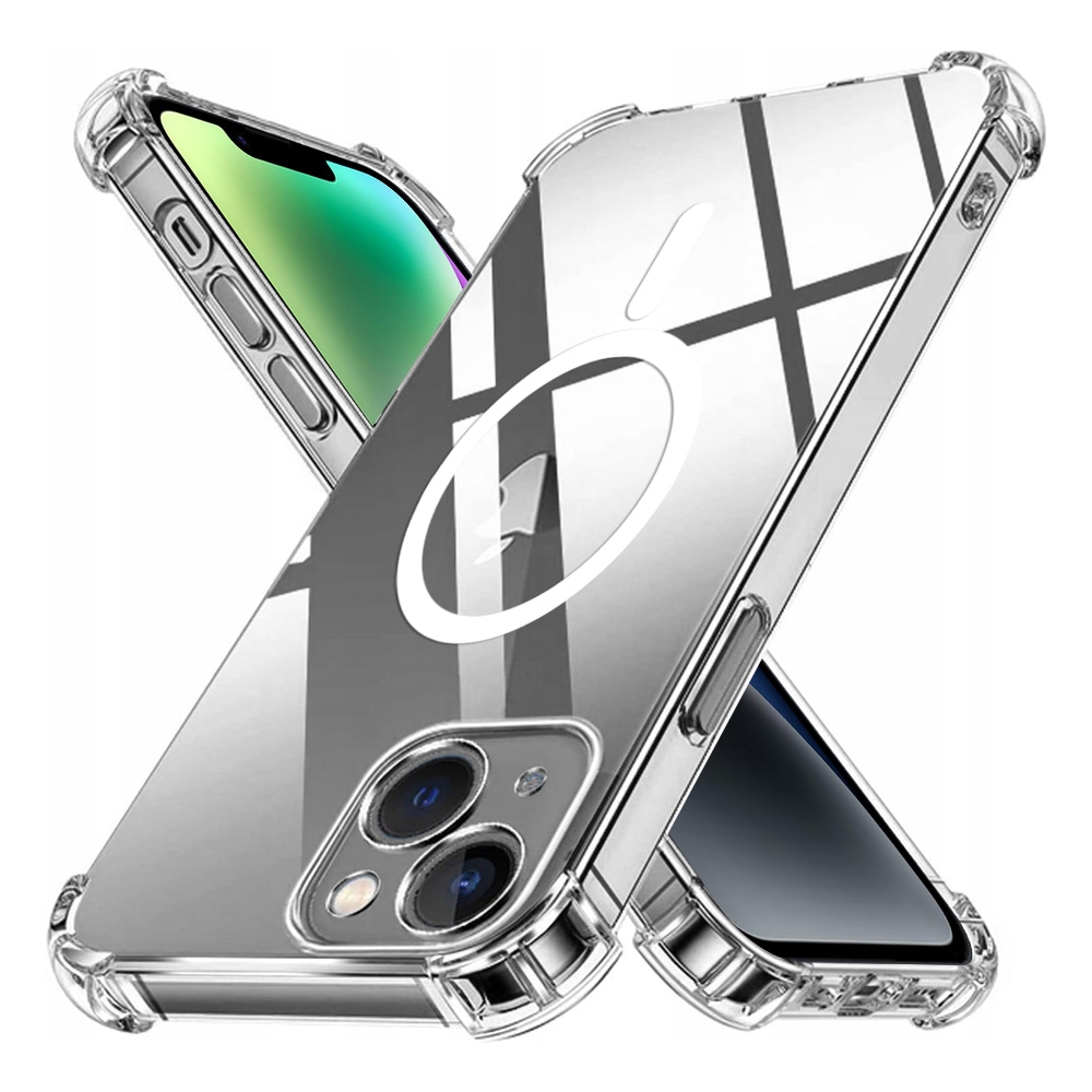 Hibridni ovitek Techsuit "Shockproof MagSafe" za iPhone 14 - clear