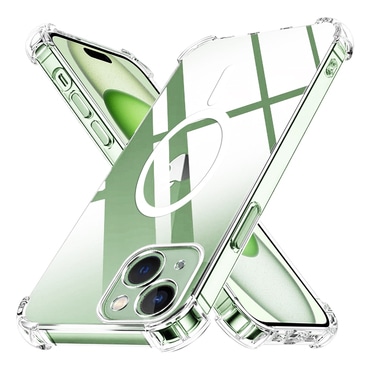 Hibridni ovitek Techsuit "Shockproof MagSafe" za iPhone 15 Plus - clear