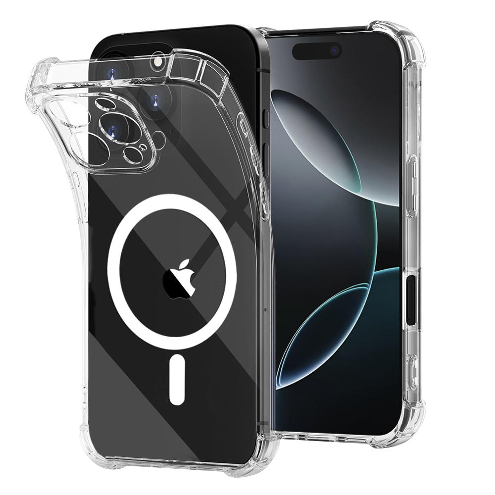 Hibridni ovitek Techsuit "Shockproof MagSafe" za iPhone 16 Pro - clear