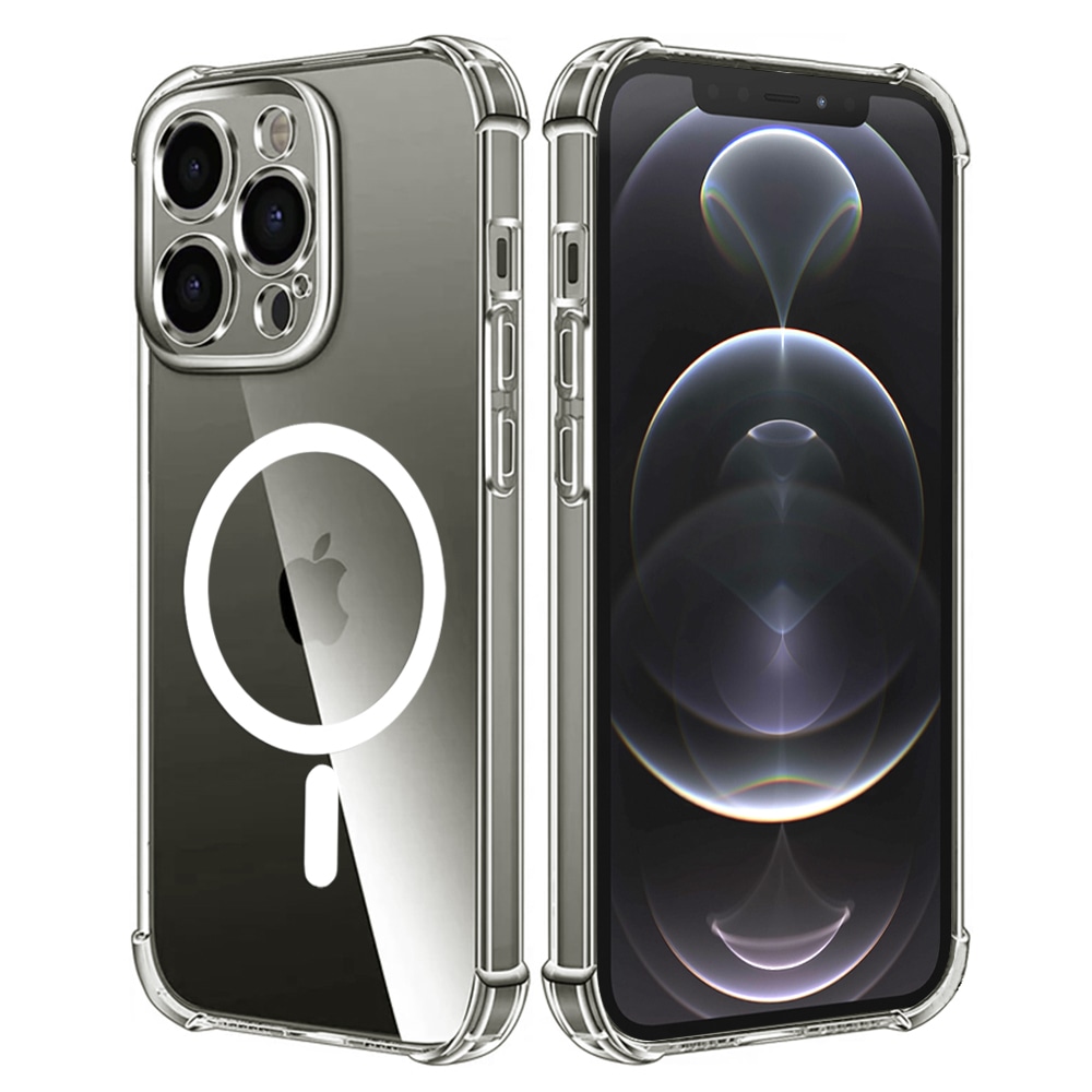 Hibridni ovitek Techsuit "Shockproof MagSafe" za iPhone 12 Pro - clear