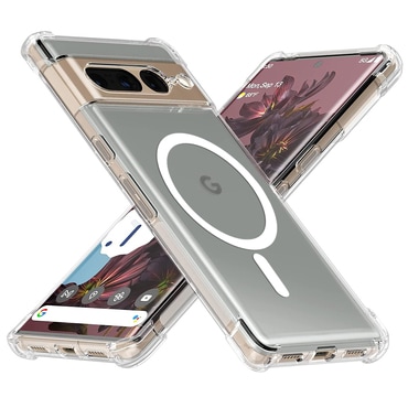 Hibridni ovitek Techsuit "Shockproof MagSafe" za Google Pixel 7 Pro - clear