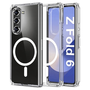 Hibridni ovitek Techsuit "Shockproof MagSafe" za Samsung Galaxy Z Fold6 - clear