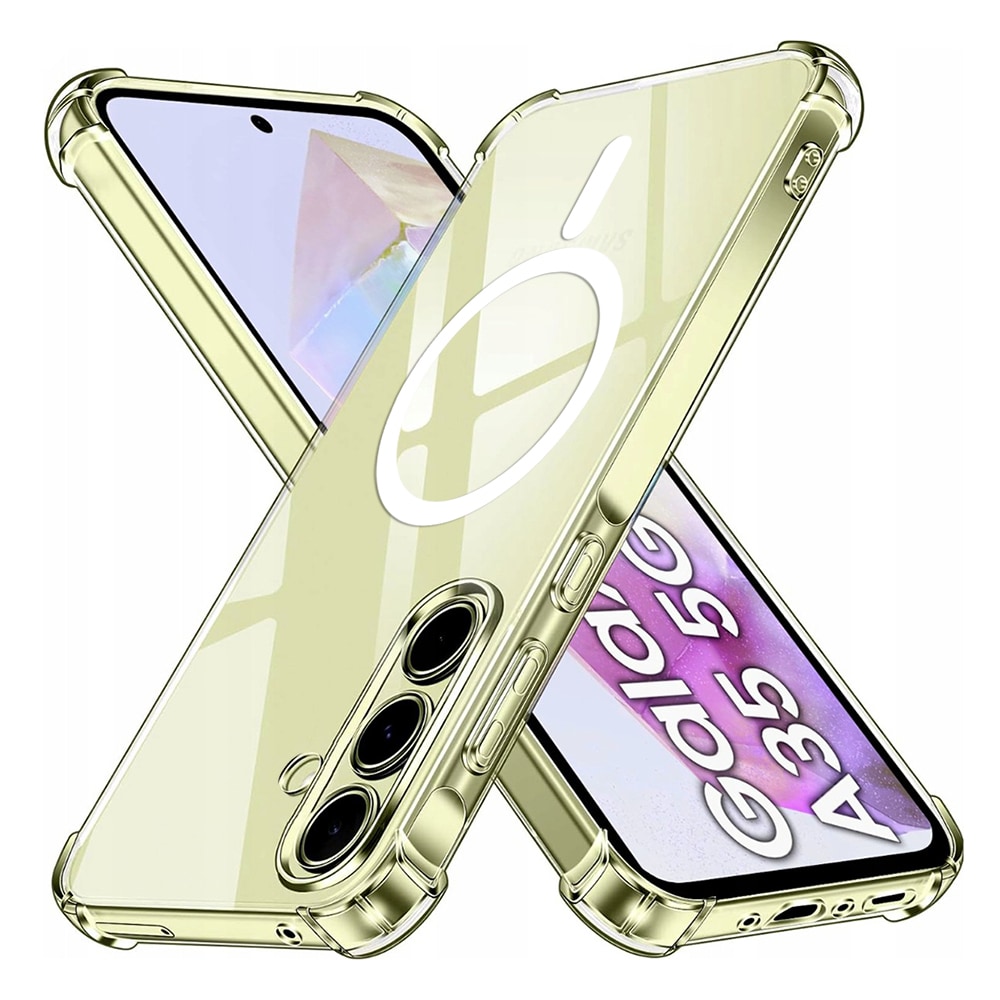 Hibridni ovitek Techsuit "Shockproof MagSafe" za Samsung Galaxy A35 - clear