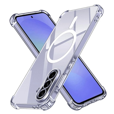 Hibridni ovitek Techsuit "Shockproof MagSafe" za Samsung Galaxy A36 - clear
