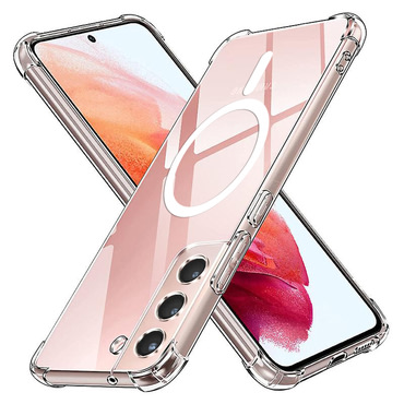 Hibridni ovitek Techsuit "Shockproof MagSafe" za Samsung Galaxy S21 - clear