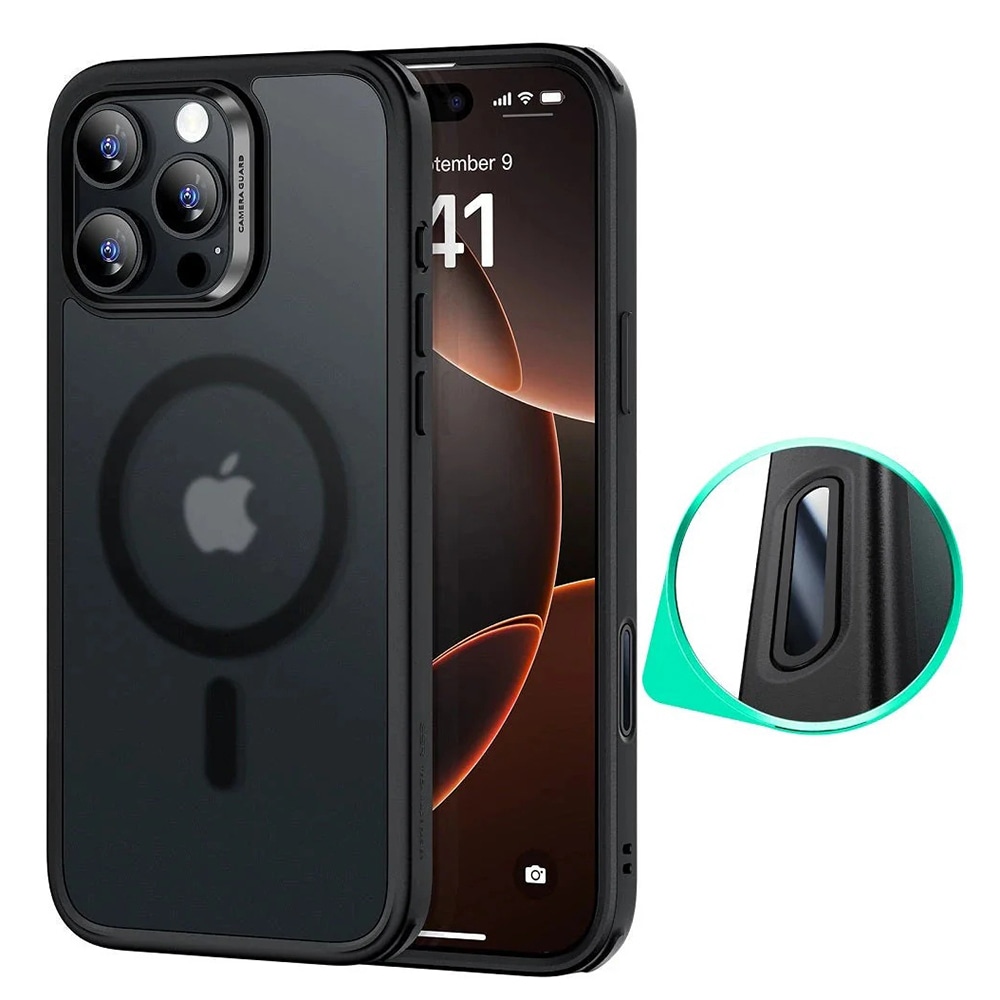 Hibridni ovitek ESR "Classic Hybrid HaloLock" za iPhone 16 Pro Max - black