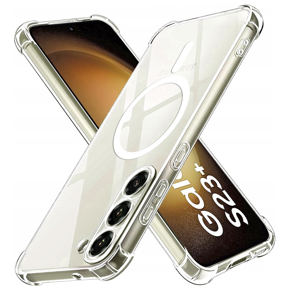 Hibridni ovitek Techsuit "Shockproof MagSafe" za Samsung Galaxy S23 Plus - clear