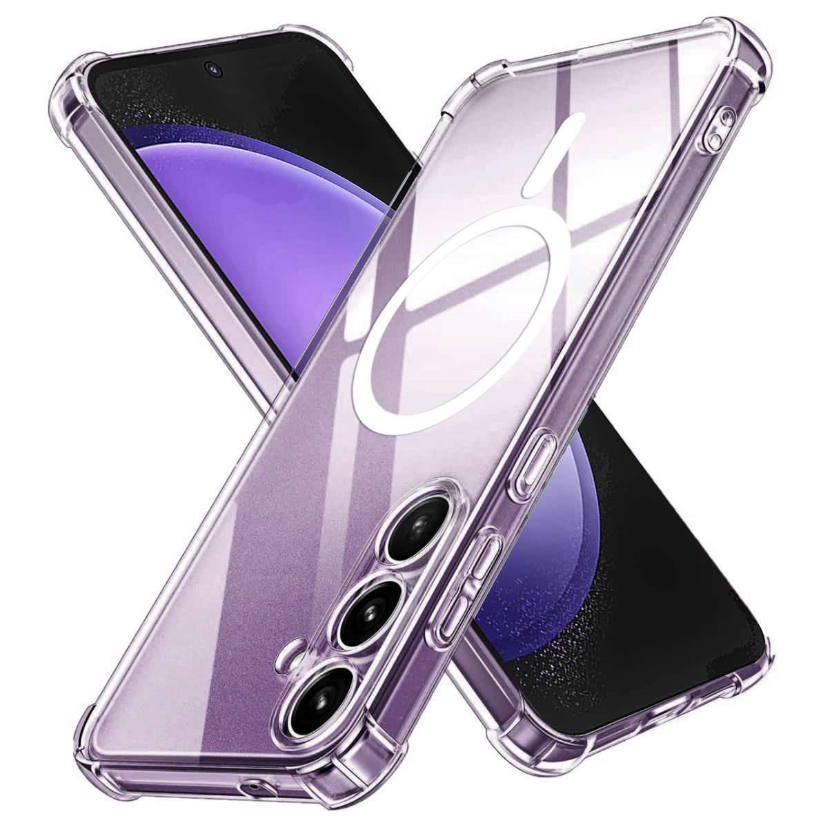 Hibridni ovitek Techsuit "Shockproof MagSafe" za Samsung Galaxy S23 FE - clear