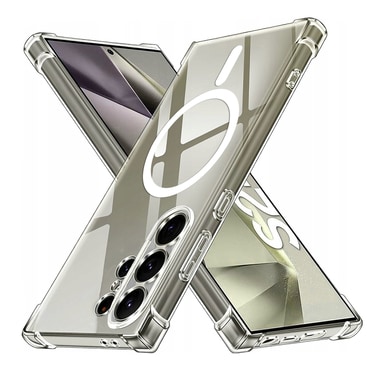 Hibridni ovitek Techsuit "Shockproof MagSafe" za Samsung Galaxy S24 Ultra - clear