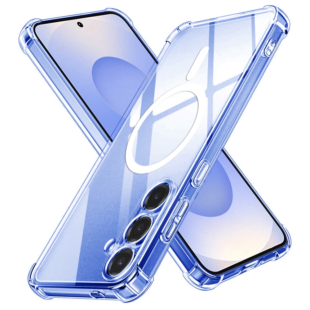 Hibridni ovitek Techsuit "Shockproof MagSafe" za Samsung Galaxy S25 - clear