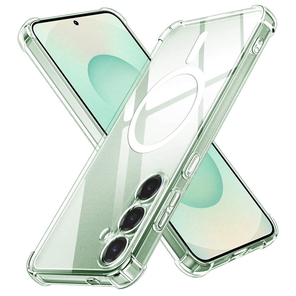 Hibridni ovitek Techsuit "Shockproof MagSafe" za Samsung Galaxy S25 Plus - clear