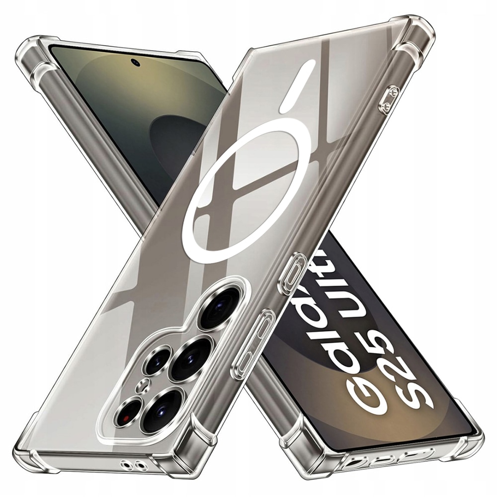 Hibridni ovitek Techsuit "Shockproof MagSafe" za Samsung Galaxy S25 Ultra - clear