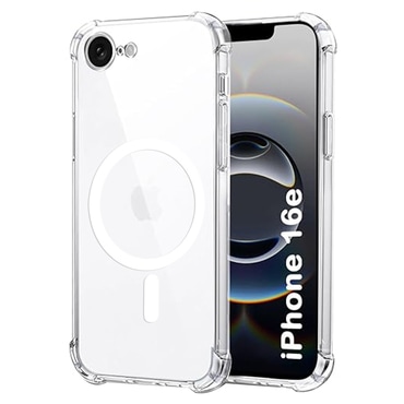Hibridni ovitek Techsuit "Shockproof MagSafe" za iPhone 16e - clear