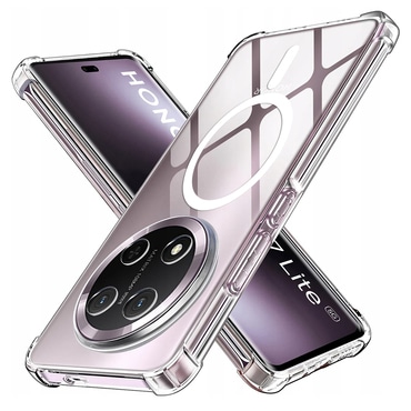 Hibridni ovitek Techsuit "Shockproof MagSafe" za Honor Magic7 Lite - clear