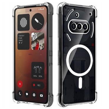 Hibridni ovitek Techsuit "Shockproof MagSafe" za Nothing Phone (3a) - clear