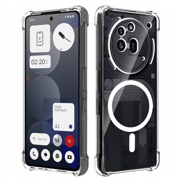 Hibridni ovitek Techsuit "Shockproof MagSafe" za Nothing Phone (3a) Pro - clear