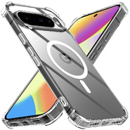 Hibridni ovitek Techsuit "Shockproof MagSafe" za Google Pixel 10 / 10 Pro - clear