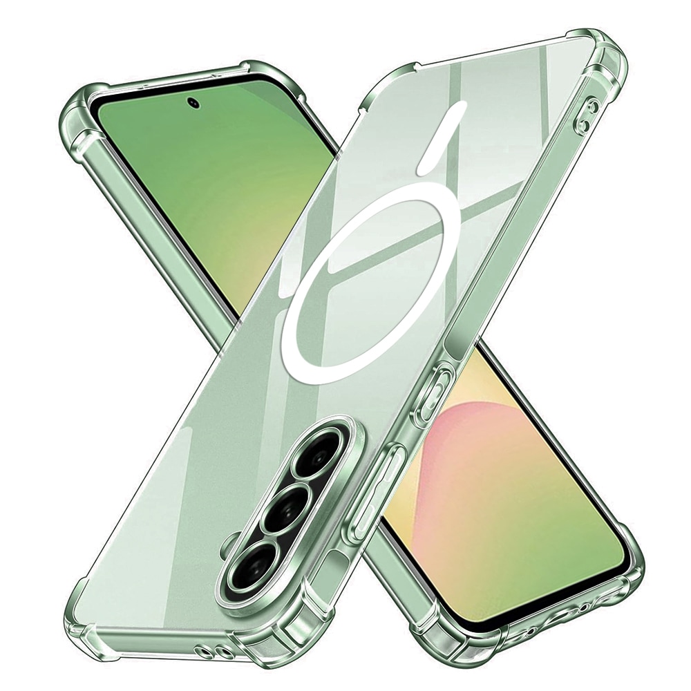 Hibridni ovitek Techsuit "Shockproof MagSafe" za Samsung Galaxy A56 - clear