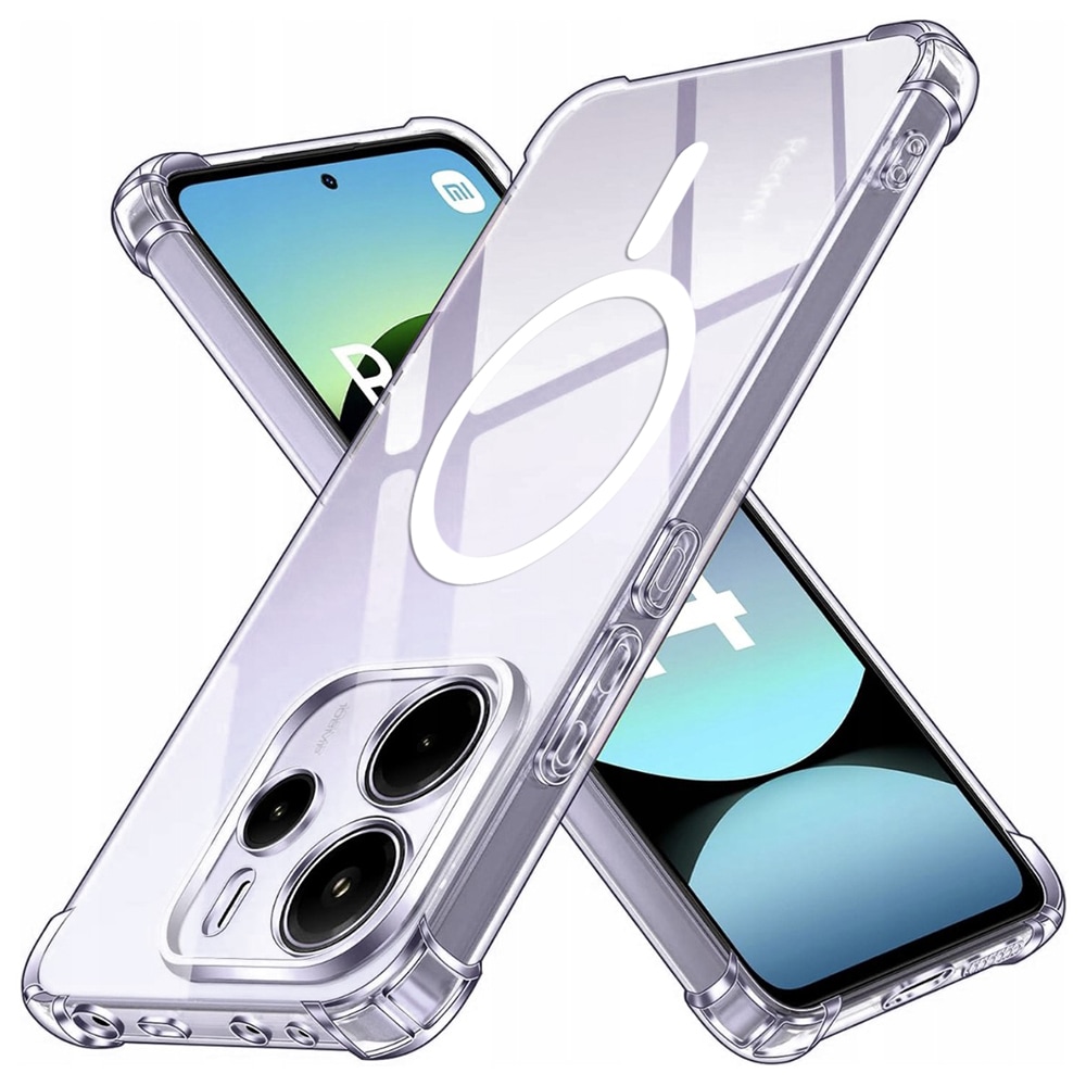 Hibridni ovitek Techsuit "Shockproof MagSafe" za Xiaomi Redmi Note 14 5G - clear