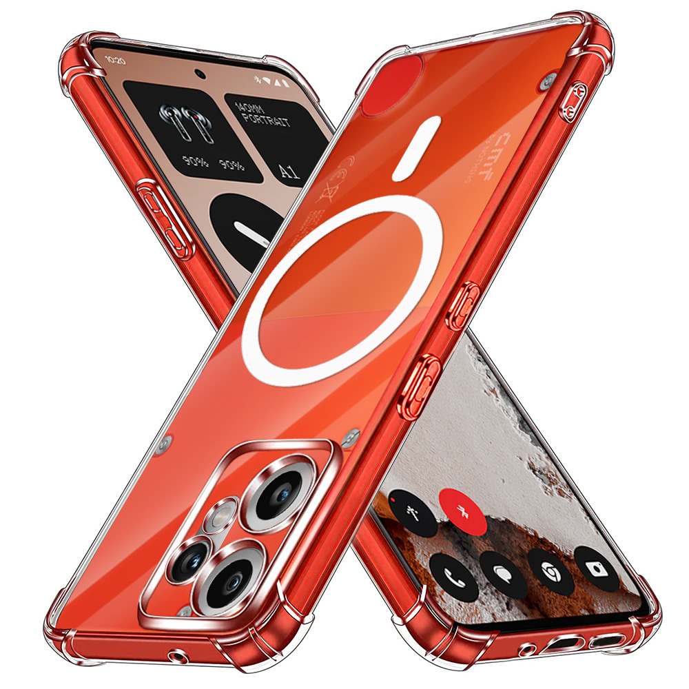 Hibridni ovitek Techsuit "Shockproof MagSafe" za Nothing CMF Phone 2 Pro - clear
