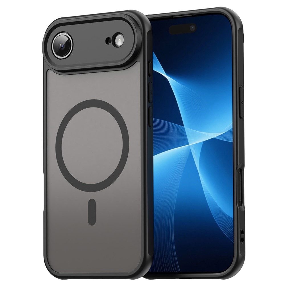 Hibridni ovitek "HaloFrost II MagSafe" za iPhone 17 Air - black