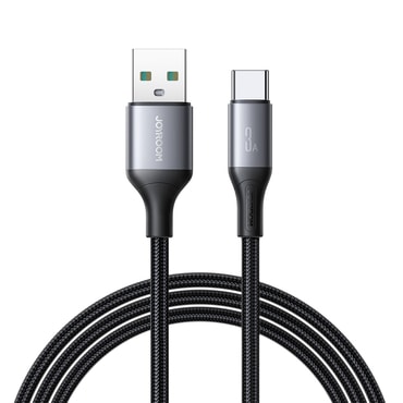 USB v Lightning kabel Joyroom "S-A28" s 3A polnjenjem in 480 Mbps hitrostjo prenosa - 1m - črn