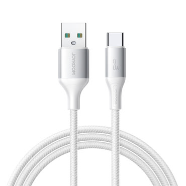 USB v USB-C kabel Joyroom "S-A28" s 3A polnjenjem in 480 Mbps hitrostjo prenosa - 1m - bel