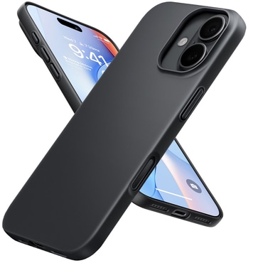 Premium ovitek Torras "SlimFit MagSafe" za iPhone 17 - črn