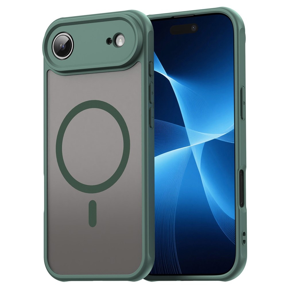 Hibridni ovitek "HaloFrost II MagSafe" za iPhone Air - green