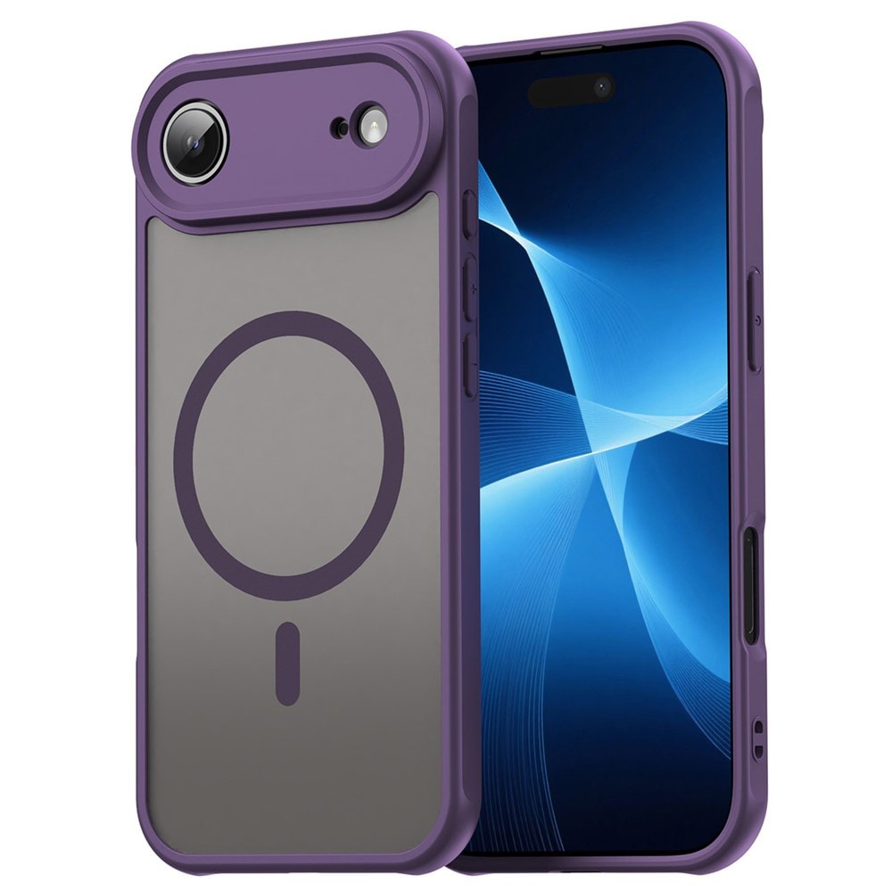 Hibridni ovitek "HaloFrost II MagSafe" za iPhone Air - purple